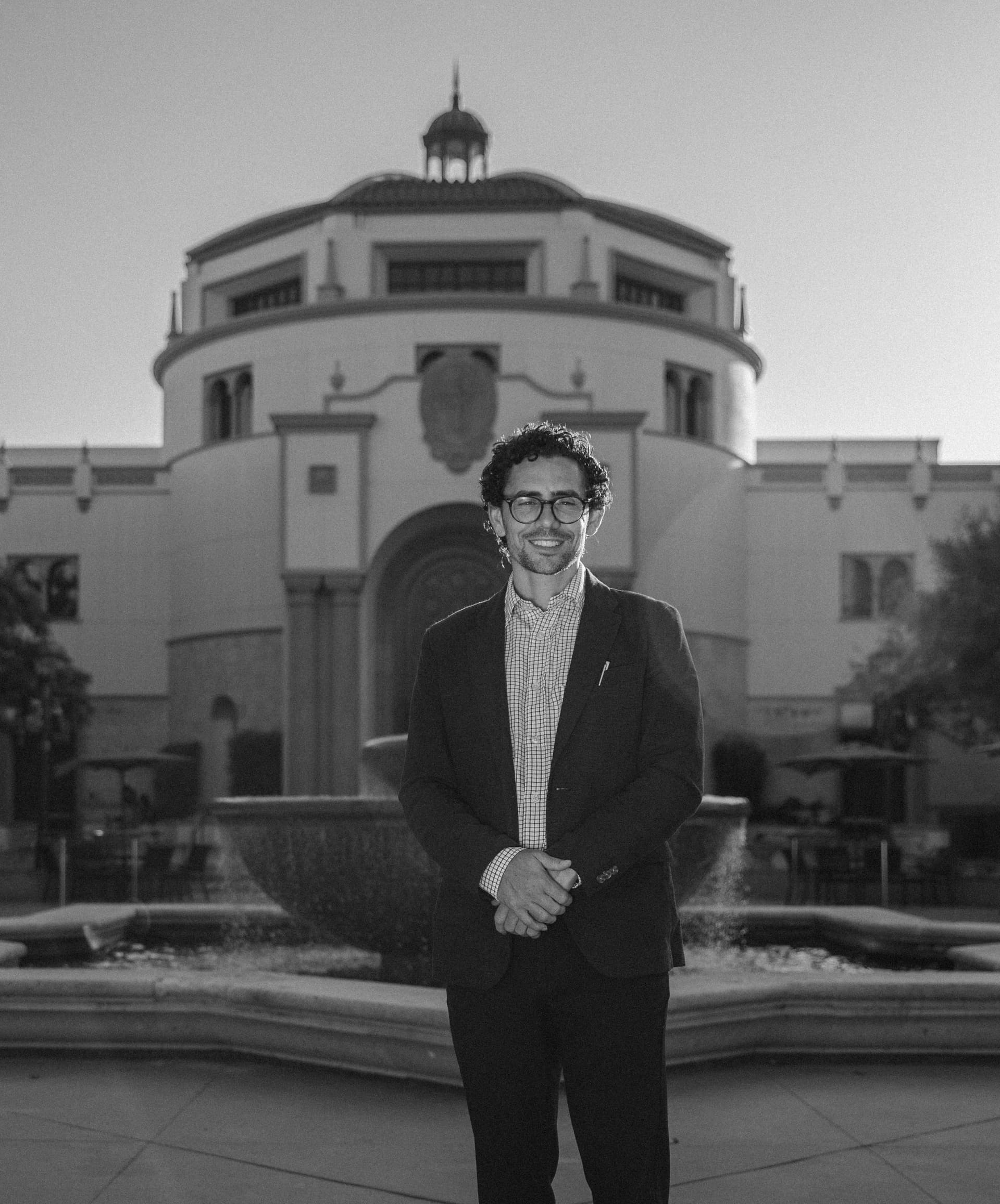 Joshua Beneventi at the Immaculata, University of San Diego